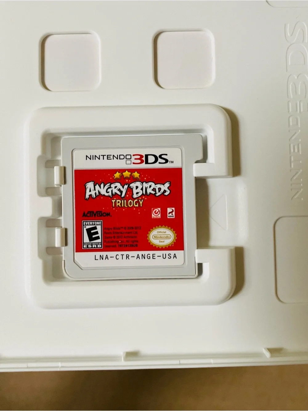 Nintendo Angry Birds Trilogy EUC includes box, game, pamphlet